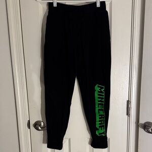 Mad Engine - Kids Black Minecraft Joggers